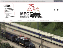 Tablet Screenshot of mecbregenz.at